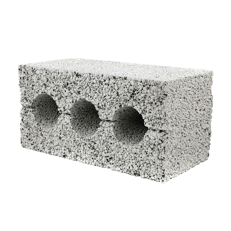 Murblokk M/hull 25x25x50 Cm