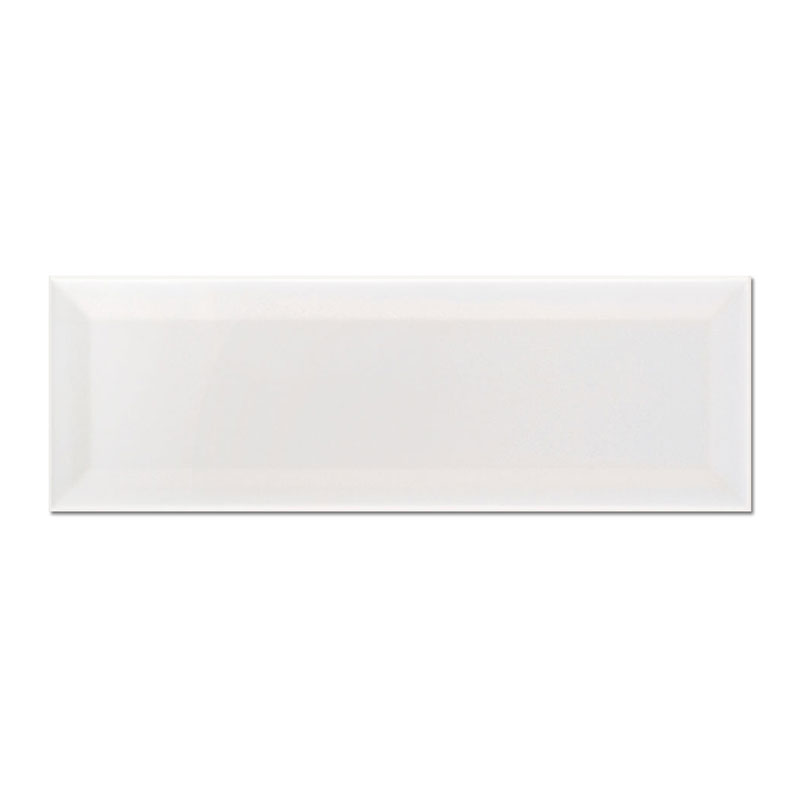 Veggfliser 10x30 Hvit, Blank, 0,57m2/pakke, Utgående