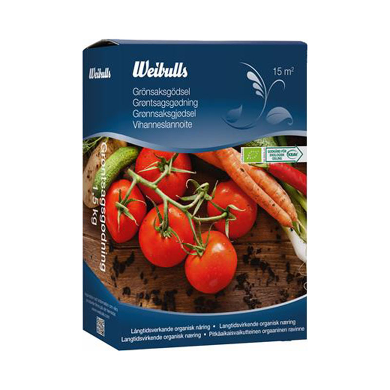 Weibulls Grønnsaksgjødsel 1,5 Kg Krav  1,5kg