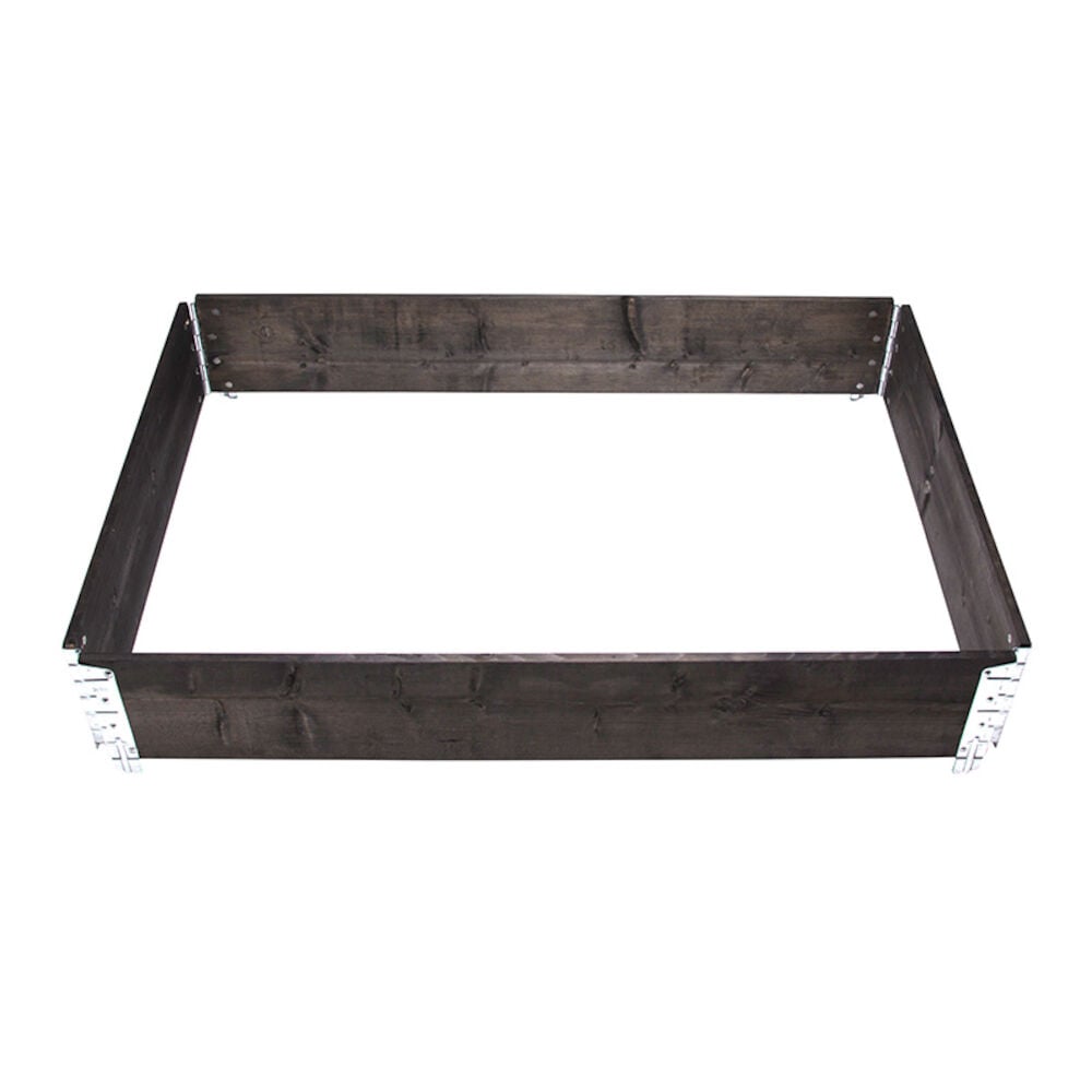 Pallekarm 80x120 Cm Svart, Gran, Varmebehandlet. 80x120 Cm