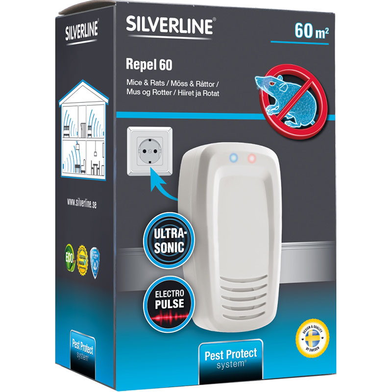 Silverline Silverline Repel20 Mus-og Rottefritt 82; 115; 175 Silverline