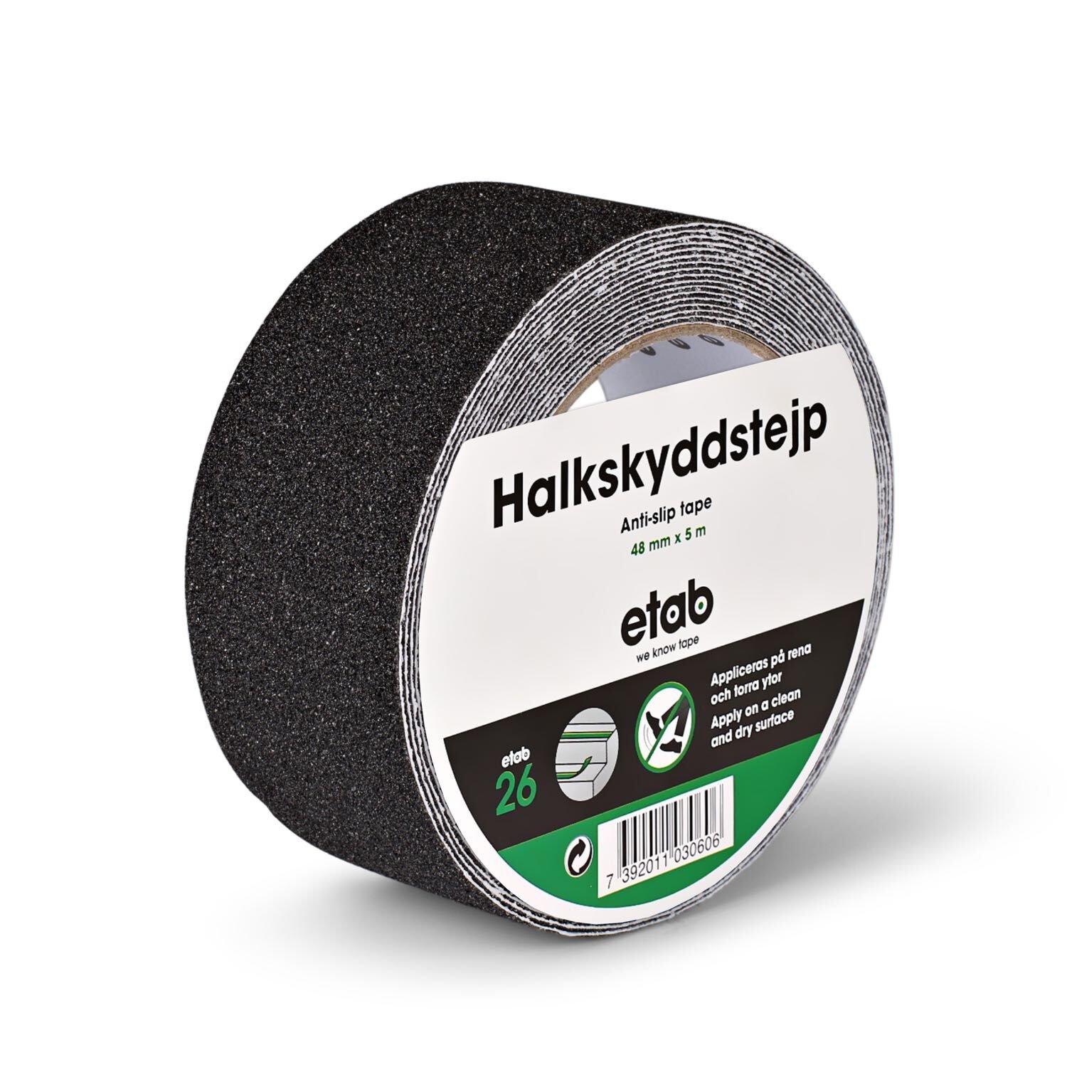 Etab Antisklitape 5m 48mm, Antiskli På Utsatte Områder Som Trapper, Ramper, Båtdekk Og Gulv