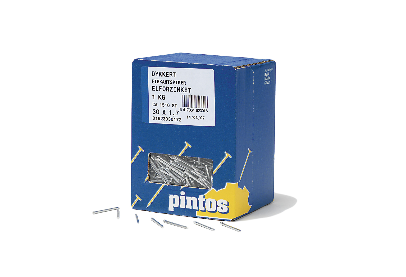 Dykkert 30x1,7mm, Elf, 1kg