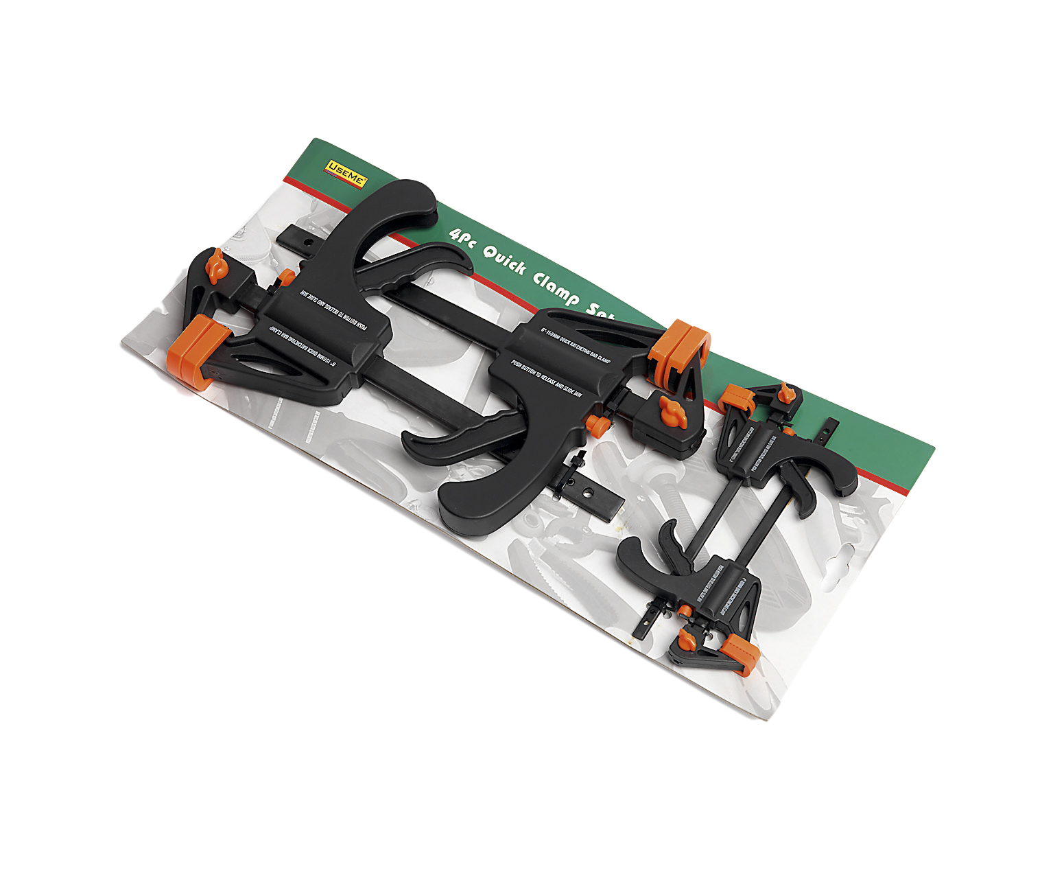 Hurtigtvinge 10/15cm, 4stk