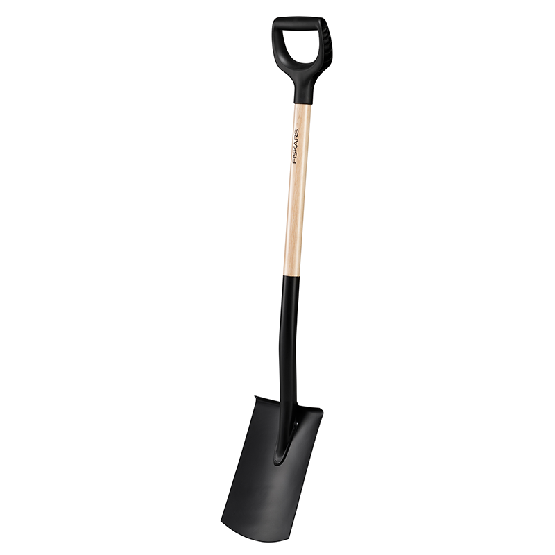 Fiskars Spade Halv Runde  Solid™ Tre