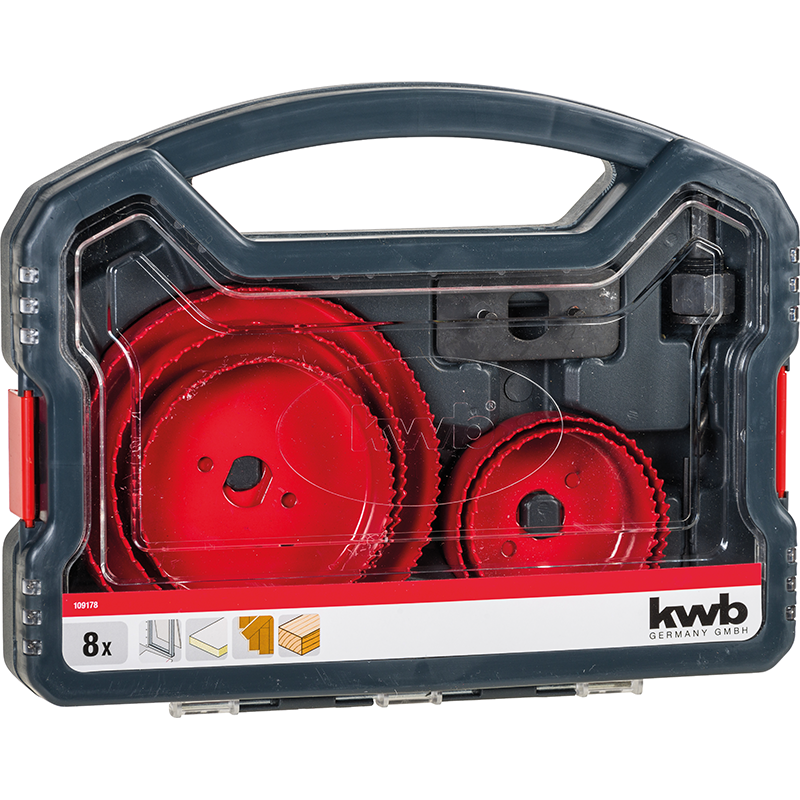 Kwb Hullsagsett 8stk Kwb Ø 67-127 Mm, 8 Deler