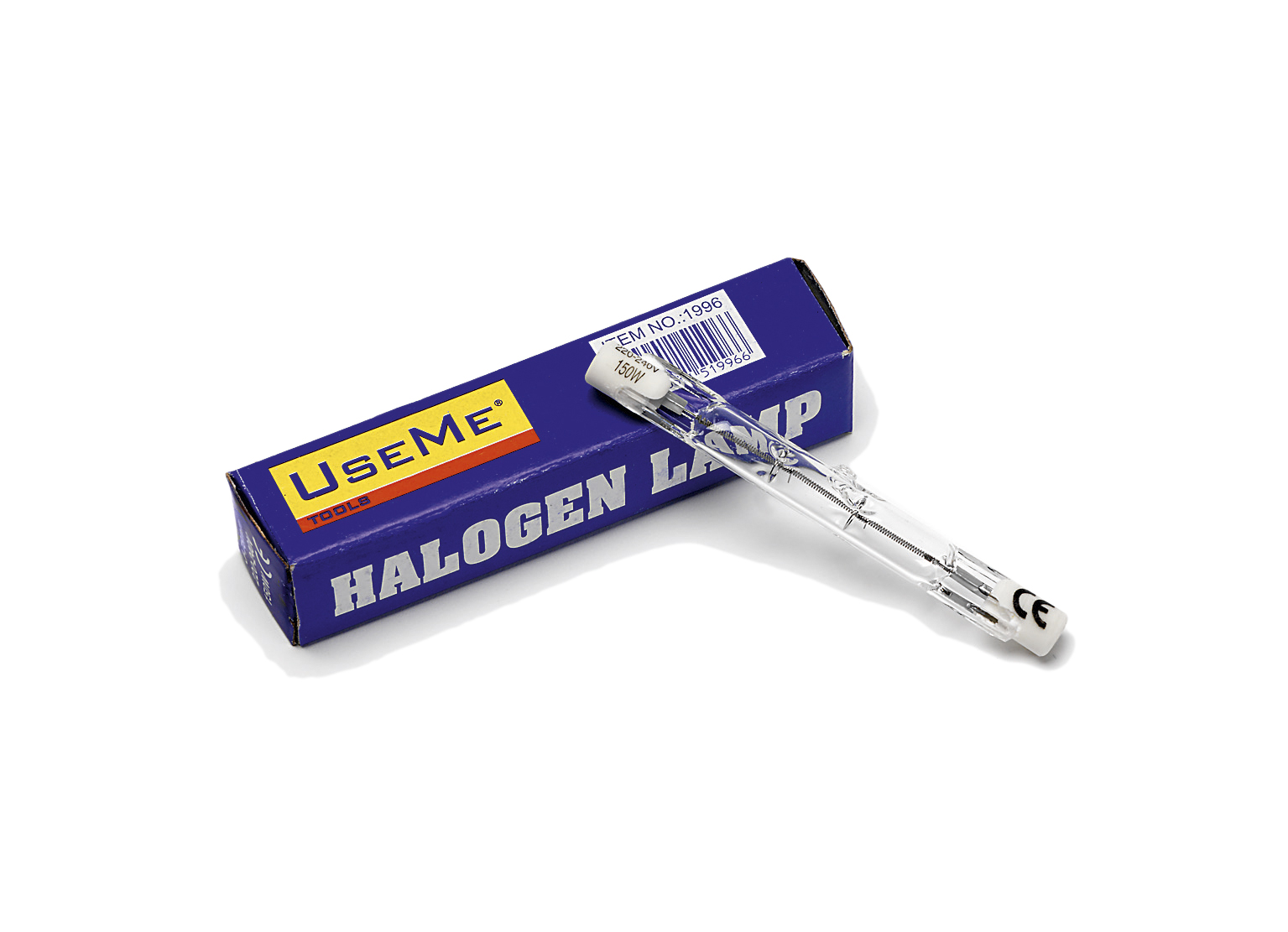 Halogenrør 150w 78mm 1996 150w, 78mm, 1996, Utgående