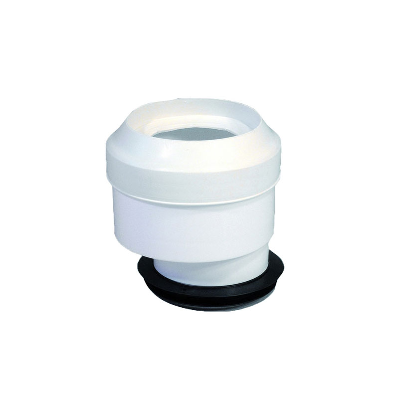 Purus Wc-tilkobling Eksentrisk 13 Mm  Hvit, For Gulv Og Veggtilkobling