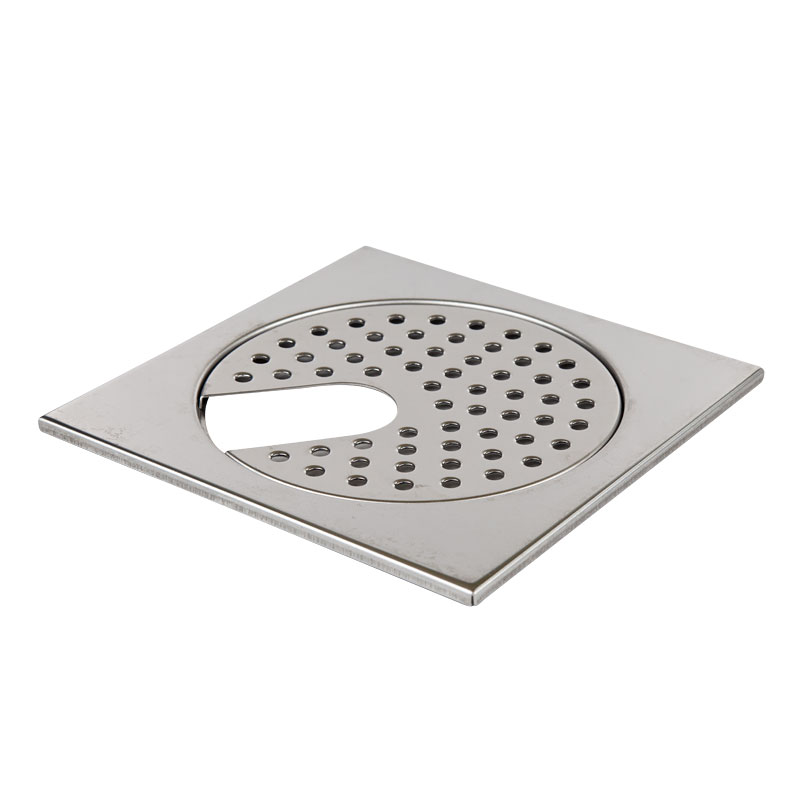 Flisramme Rustfri Med Avløp 200x200x6 Mm