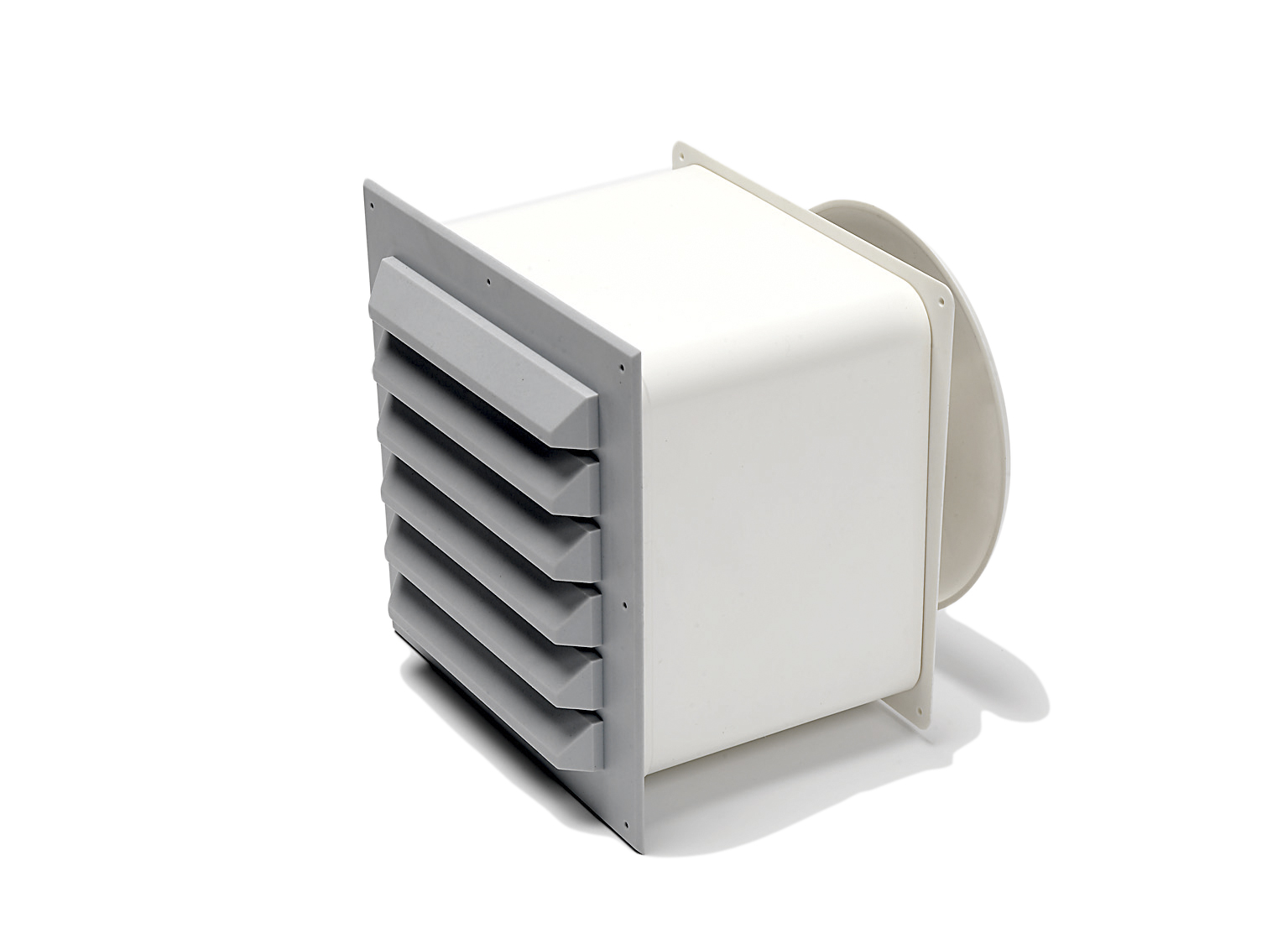 Ventilboks 150mm, 4-kant