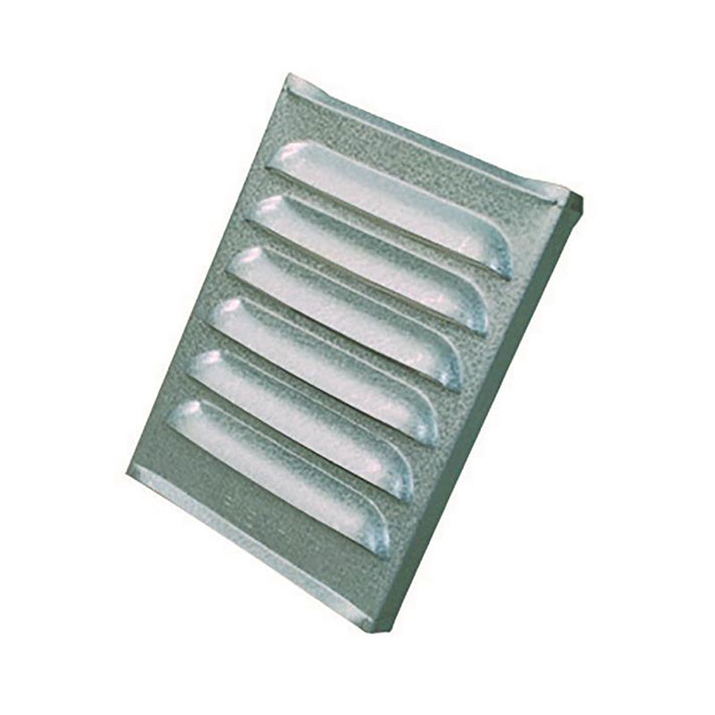 Sjalusirist Flat Ventilgaller, Stål, Flexit