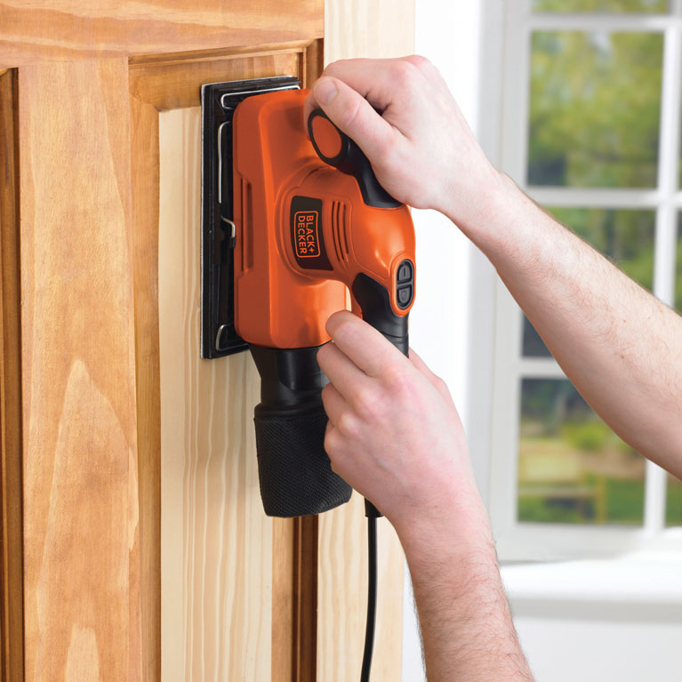 Black & Decker Plansliper 240 W Black & Decker 240 W, Støvutsugingssystem Ka320eka-qs