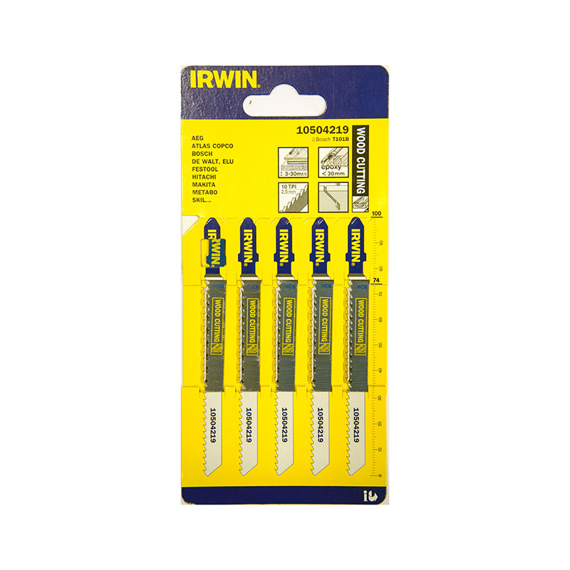 Irwin Stikksagblad Tre Fin Irwin 5-pakk