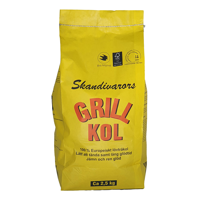 Skandivaror Grillkull 2,5 Kg Dnv- Og Fsc-sertifisert, 2,5 Kg