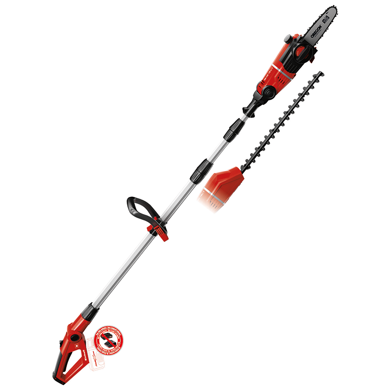 Einhell Multibeskjæringsmaskin 2i1 Solo 18 Einhell Svart, Rød