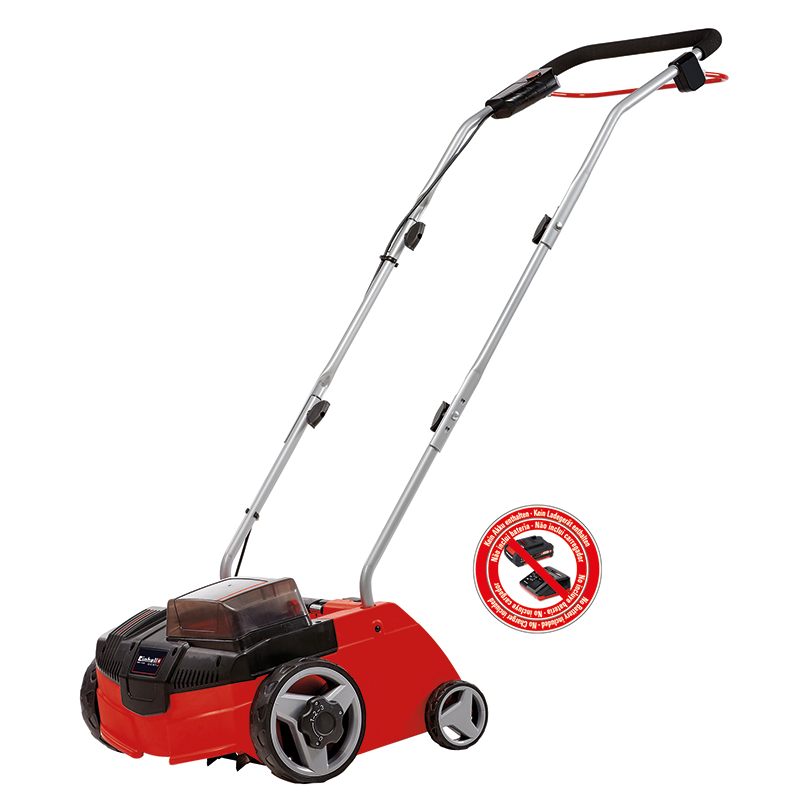 Einhell Mosefjerner/vertikalkutter 31 Cm Einhell Svart, Rød