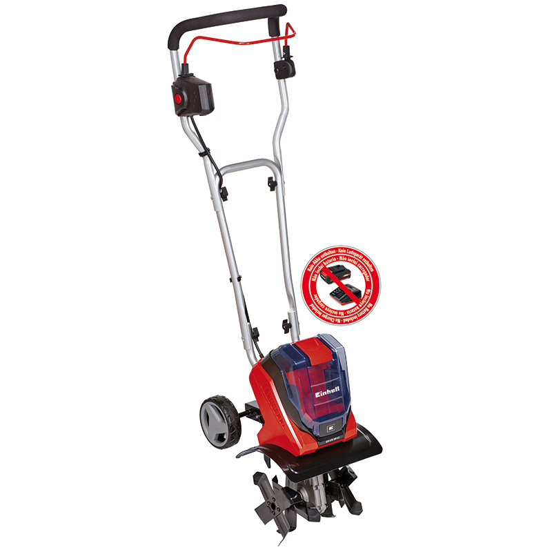 Einhell Batteridrevet Jordfreser 2 × 18 V Einhell Svart, Rød