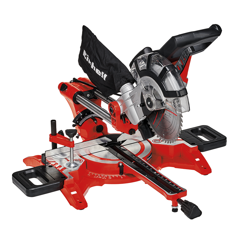 Einhell Kapp-/gjæringssag Med Utdrag -tc-sm Einhell Svart, Rød, 1500, W