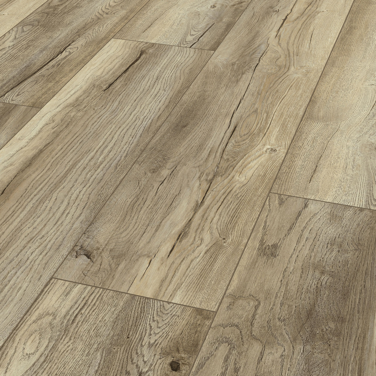 Myfloor Gulvprøve Laminatgulv Harbour Oak Beige 8mm 8x244x295mm, Myfloor Cottage