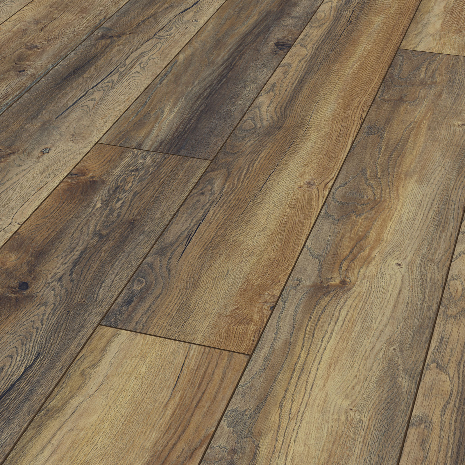 Myfloor Laminatgulv Harbour Oak 12mm 12x188x1375, 1,293 M2/pk, Ac5/33, Klickgolv 5g, Myfloor Villa