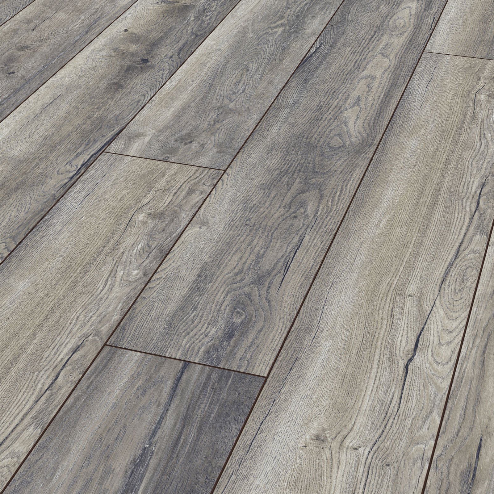 Myfloor Laminatgulv Harbour Oak Grey 12mm 12x188x1375, 1,293 M2/pk, Ac5/33, Klickgolv 5g, Myfloor Villa