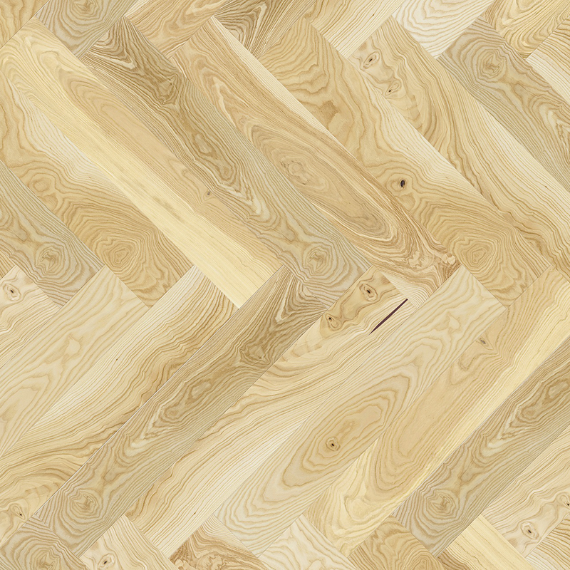 Barlinek Gulvprøve Fiskebensparkett Ask Auric Barlinek 200x130 Mm