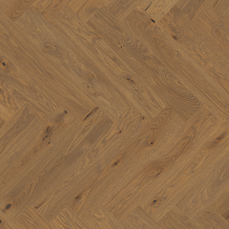 Barlinek Fiskebensparkett Eik Shetland 130 Mm  Klikkgulv Optilock, Mattlakkert, 0,65 M2/pk