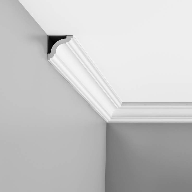 Orac Decor Taklist Cx123/cx124 200x5x5cm, Duropolymer, Hvit