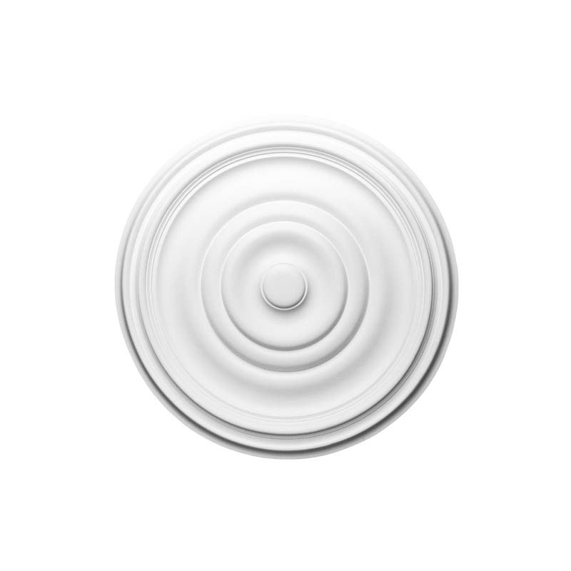 Orac Decor Takrosett R09 Ø48,5x3,7 Ø48,5x3,7cm, Polyuretan, Hvit
