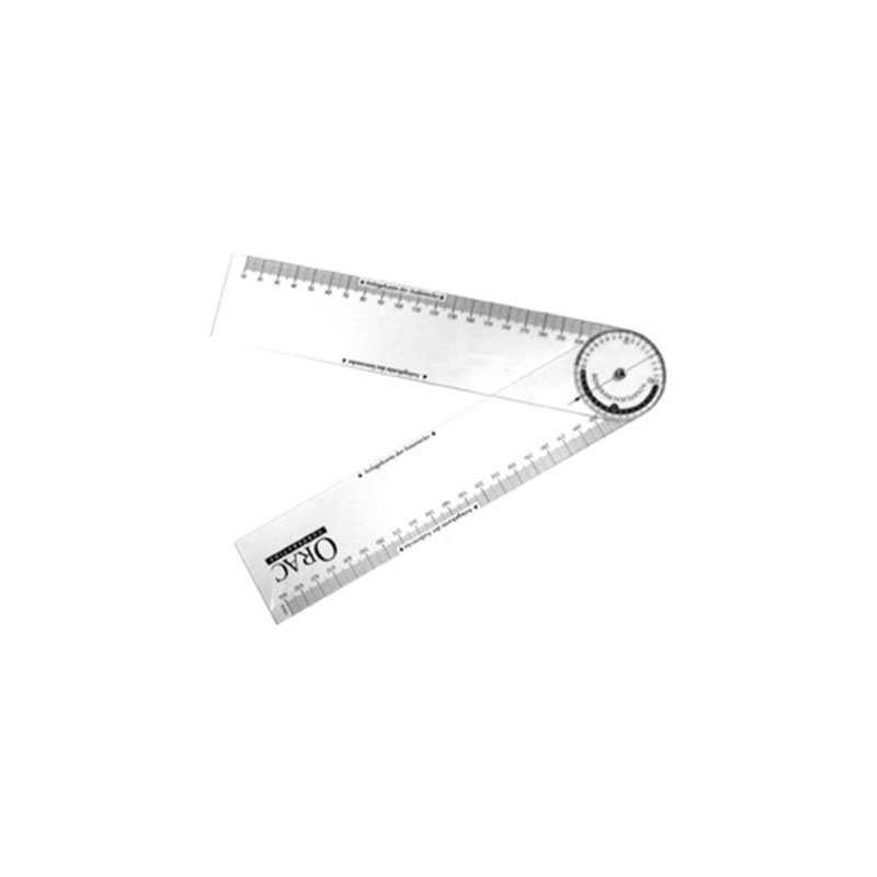 Orac Decor Vinkelmåler Fb15 45x5x3 45x5x3 Cm, Plast, Hvit