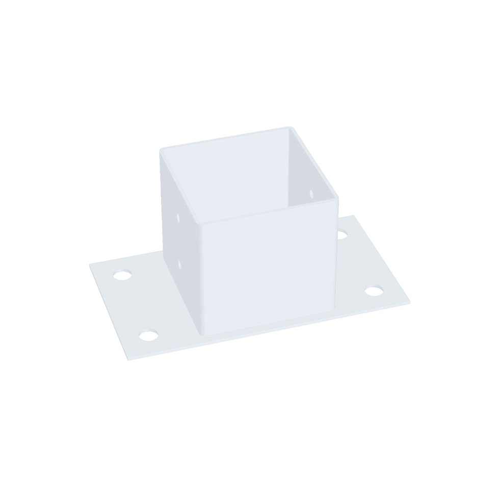 Jabo Stolpesko Hvit  96x96x150 Mm