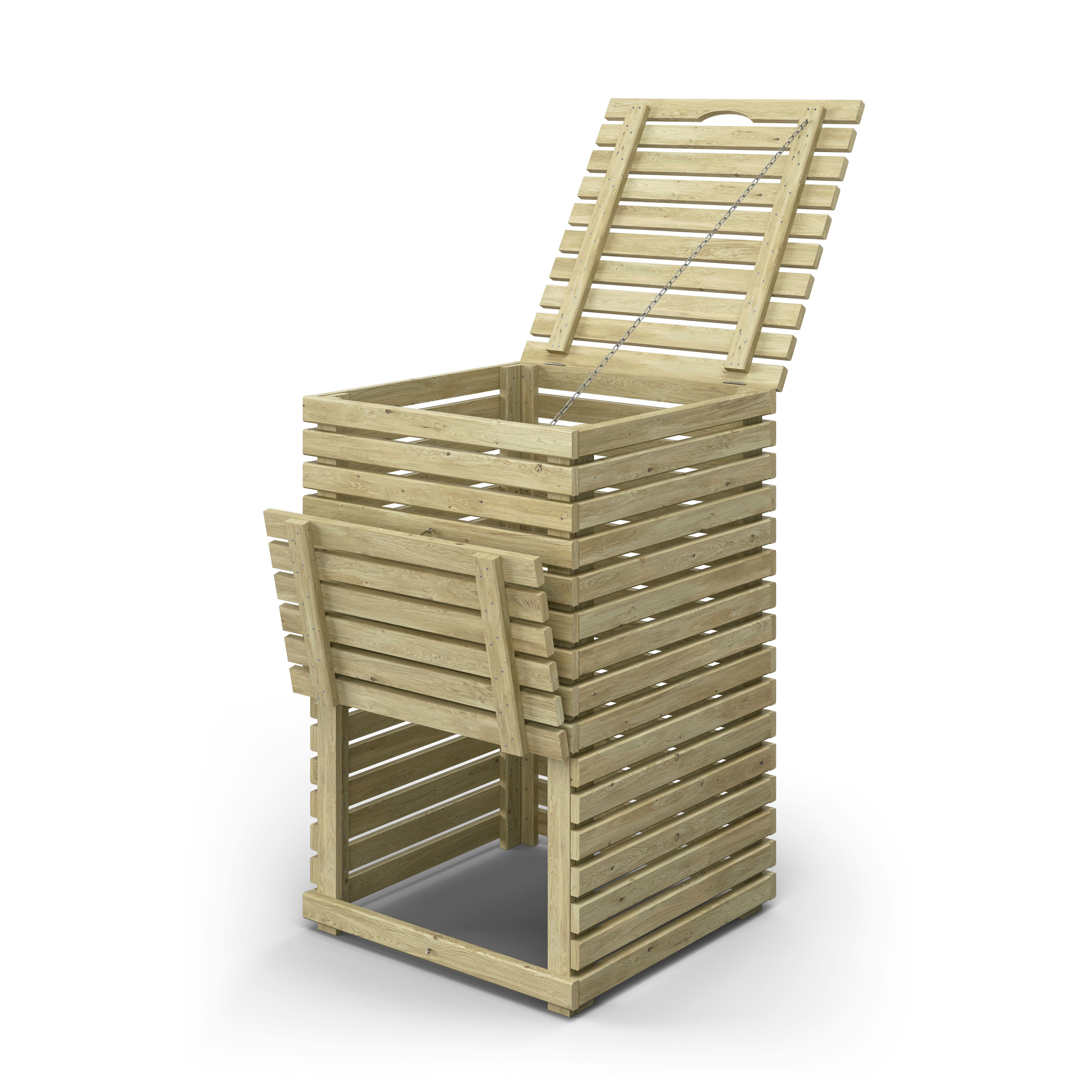 Jabo Kompost Horizont  600 X 600 X 950 Mm, Natur