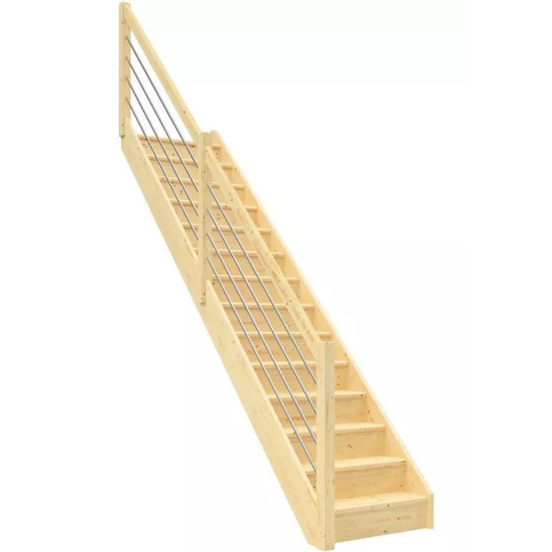 Dolle Trapp Paris Rett Med Ståldreling Dolle Med Stusstrinn