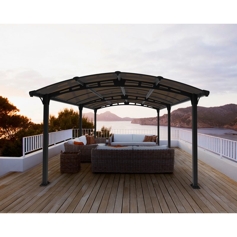 Canopia Paviljong Tucson Hardtop For Hele Sesongen Canopia 3,6 X 5 M