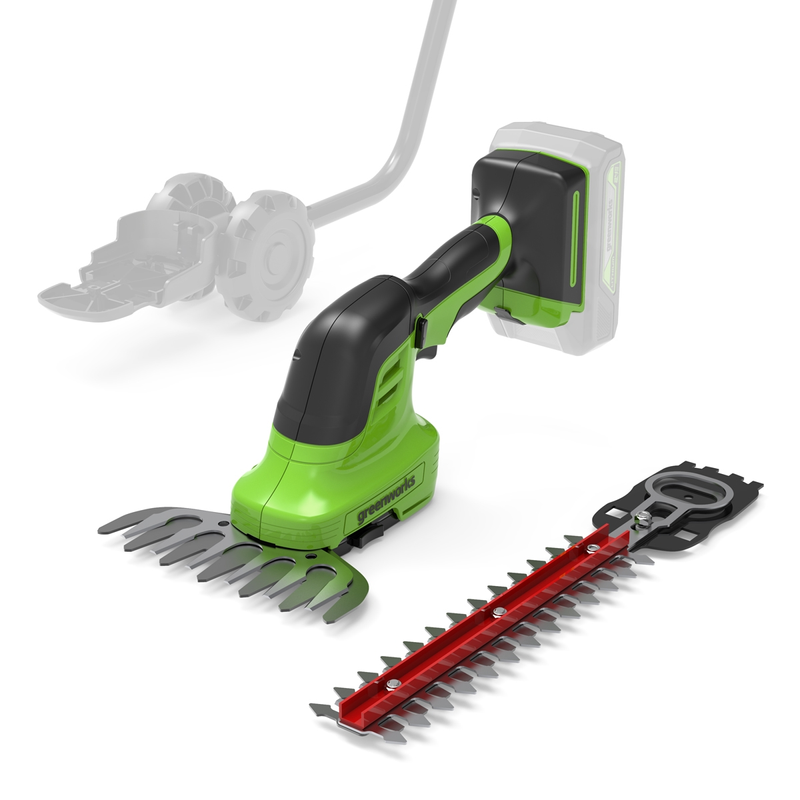 Greenworks Gressaks 2in1 24v Greenworks Uten Batteri Og Lader
