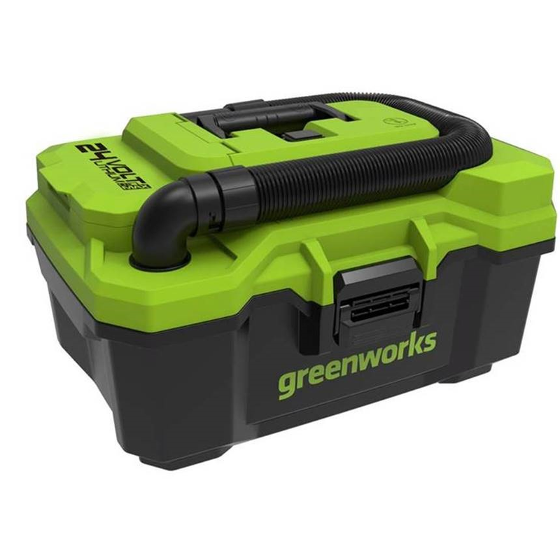 Greenworks Grovstøvsuger 24v Våt Og Tørr Greenworks 11 L, 62 M3/min
