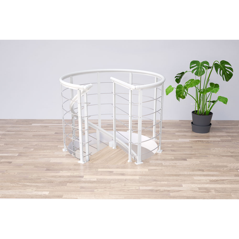Dolle Rekkverk Montréal Design Avsats Dolle Hvit, 120 Cm
