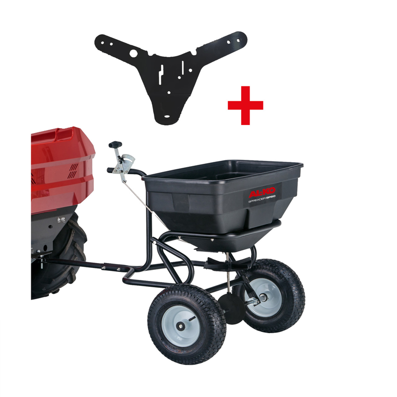 Al-ko Spreder Sp 60 For Hagetraktor  Med Tilhengerfeste For Comfort