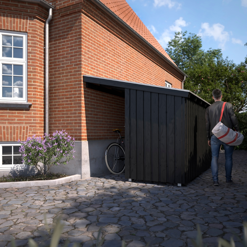 Plus Hagehus Nordic Multi Veggmodell 9,5 M2 Halvstengt  Uten Ekstra