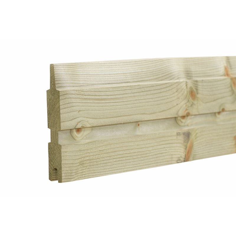 Plus Profilbord Plank 177 Cm  Trykkimpregnert