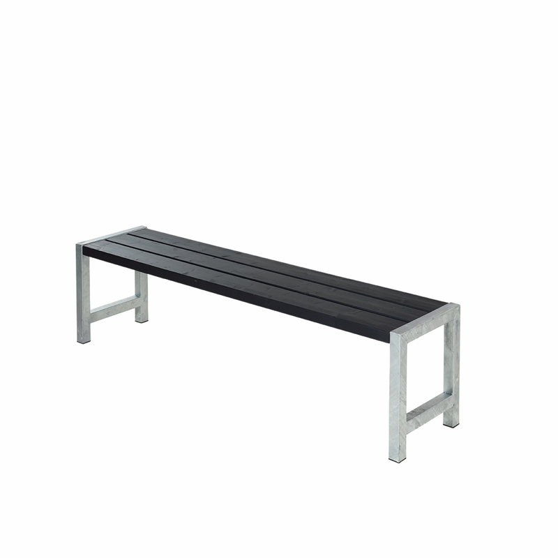 Plus Plankbenk 176 Cm  Svart