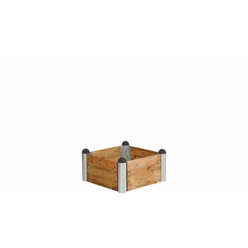 Plus Høybed Pipe  80×80 Cm, Lerk