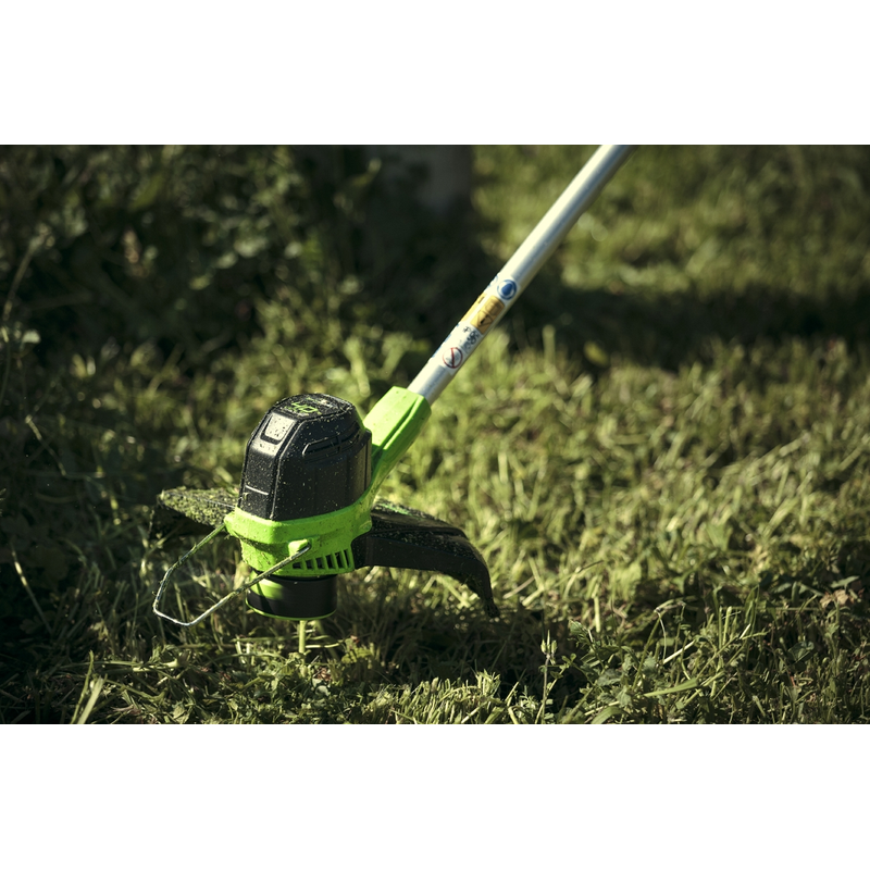 Greenworks Gresstrimmer 40v Frontmontert Greenworks Børstet, Med Skaft
