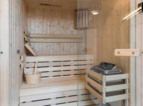 Bygge badstue inne