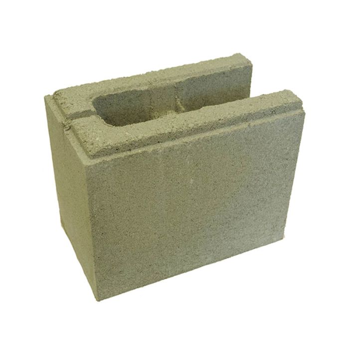 Forskalingsblokk Halv m/ende 15 cm