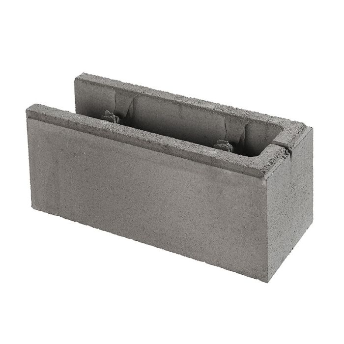 Forskalingsblokk Hel m/ende 20 cm
