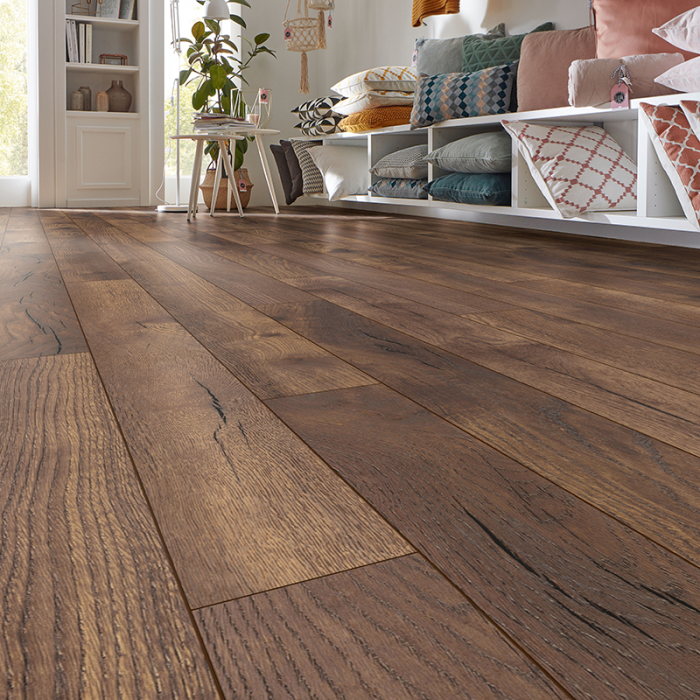 Laminatgulv Dark Oak Premium 10 mm