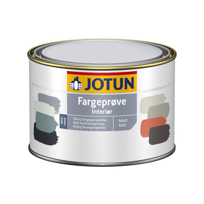 Farveprøve Jotun Interiør