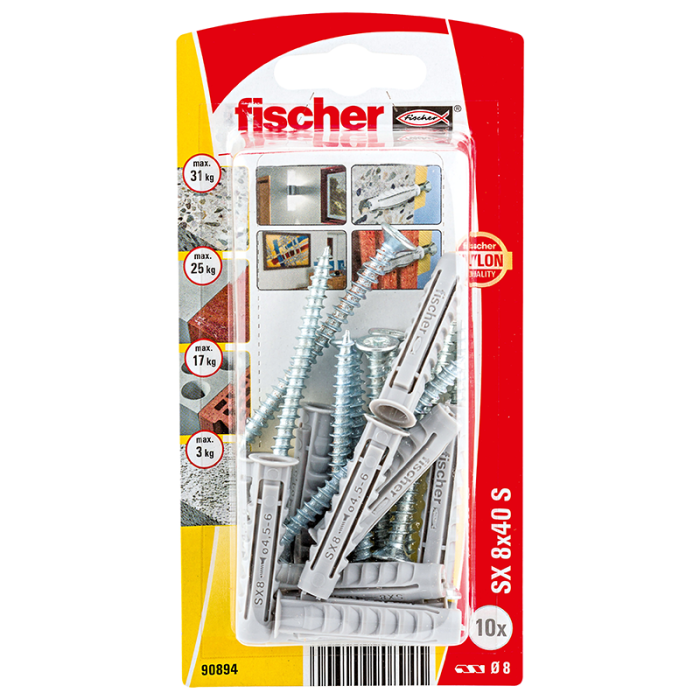 Nylonplugg Fischer
