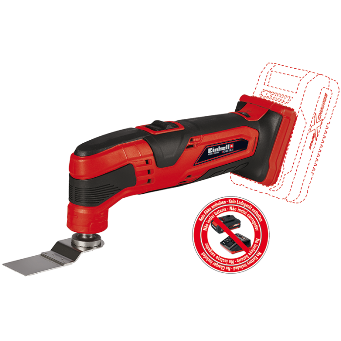 BATTERIDREVET MULTISLIPER/FUGESKJÆRER 18V Einhell